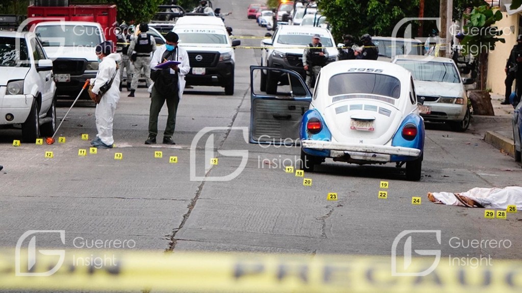 Acapulco: Bajan a una mujer de un taxi y la asesinan a&nbsp;balazos