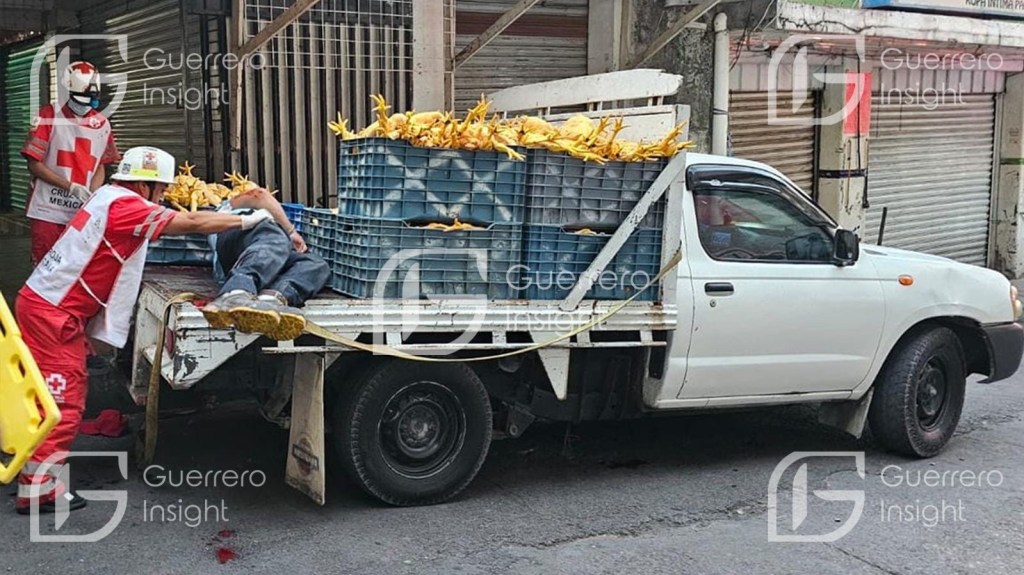 Matan a repartidor de pollo en pleno centro de&nbsp;Chilpancingo