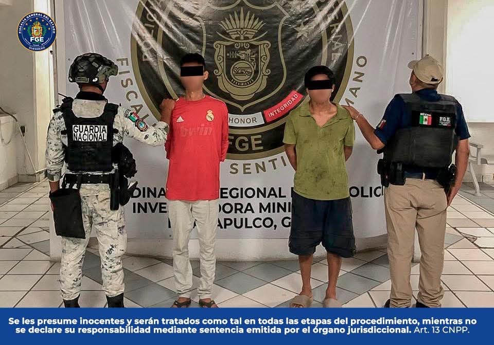 Detienen a hermanos por asesinato de mujer en&nbsp;Acapulco