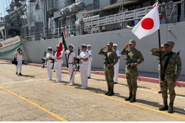 Llegan a Acapulco Buques japoneses para fortalecer lazos con&nbsp;México