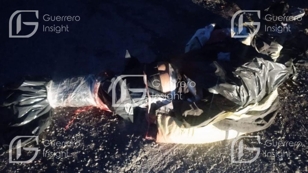 Hallan a un hombre asesinado y embolsado a un costado de la Centenaria Normal del Estado en&nbsp;Chilpancingo