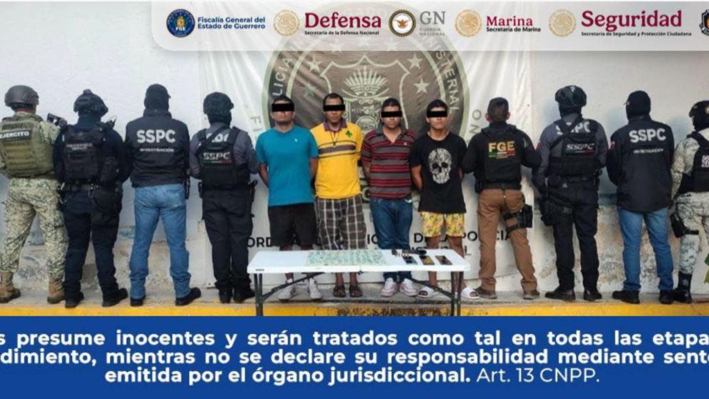 Armas y drogas aseguradas en megaoperativo en zona crítica de&nbsp;Acapulco