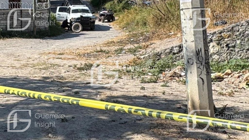 Hallan a un hombre asesinado y embolsado en la colonia Tlacaelle de&nbsp;Chilpancingo