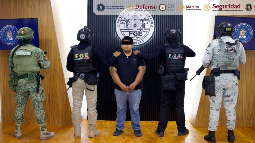 Detienen en Chilpancingo a presunto asesino de coordinador&nbsp;IMSS-Bienestar