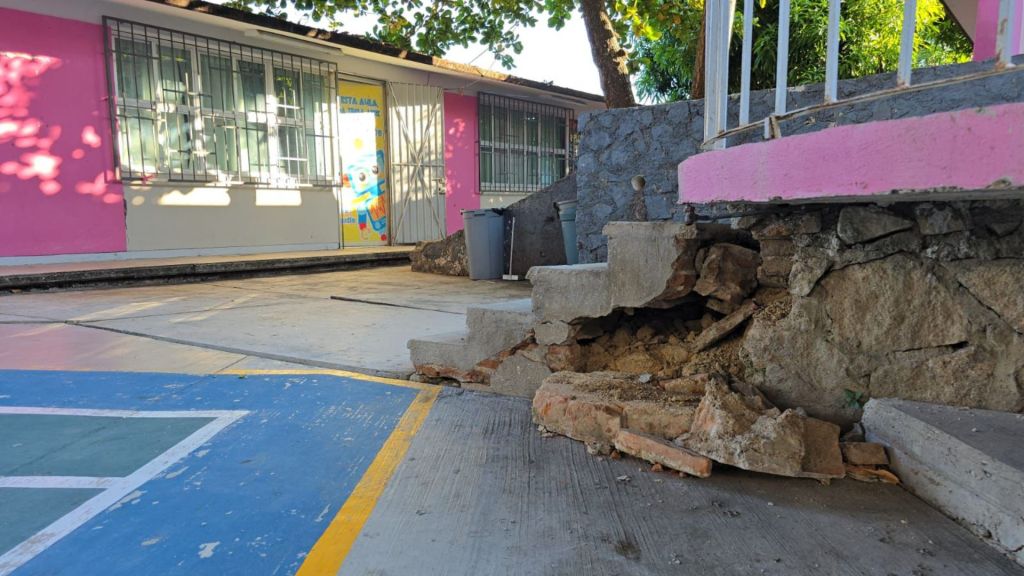 Primaria de Acapulco suspende clases por daños estructurales debido al&nbsp;sismo